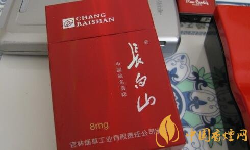 長白山(銀)香煙價格表圖，長白山銀多少錢