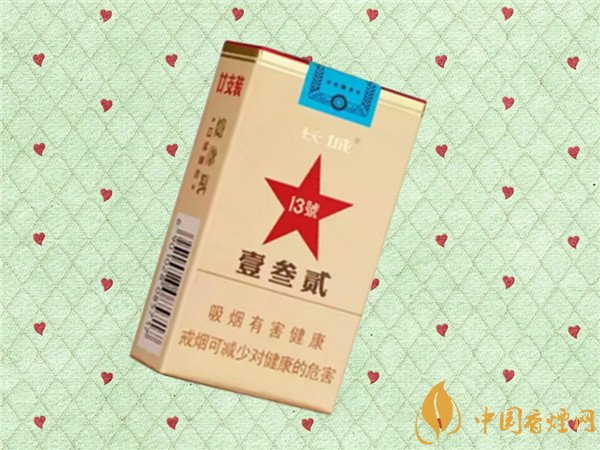 長(zhǎng)城雪茄型香煙價(jià)格表圖 長(zhǎng)城(壹叁貳13號(hào))雪茄多少錢一盒